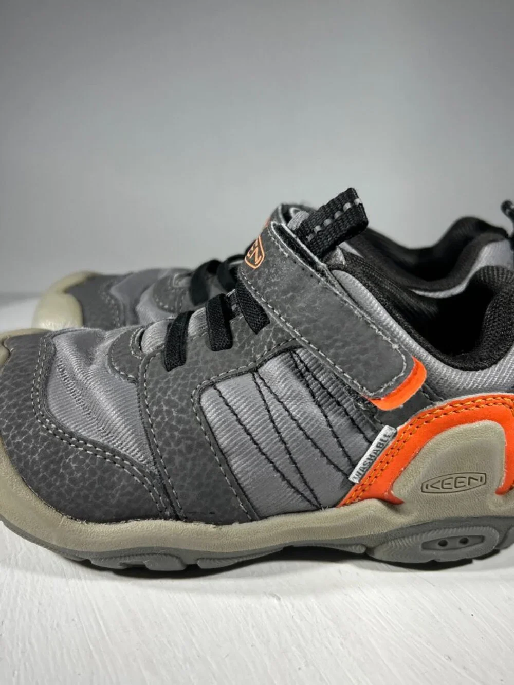 Keen Targhee Low Washable Hiking Toddler Boys Shoes Size 10 Sneakers Gray School